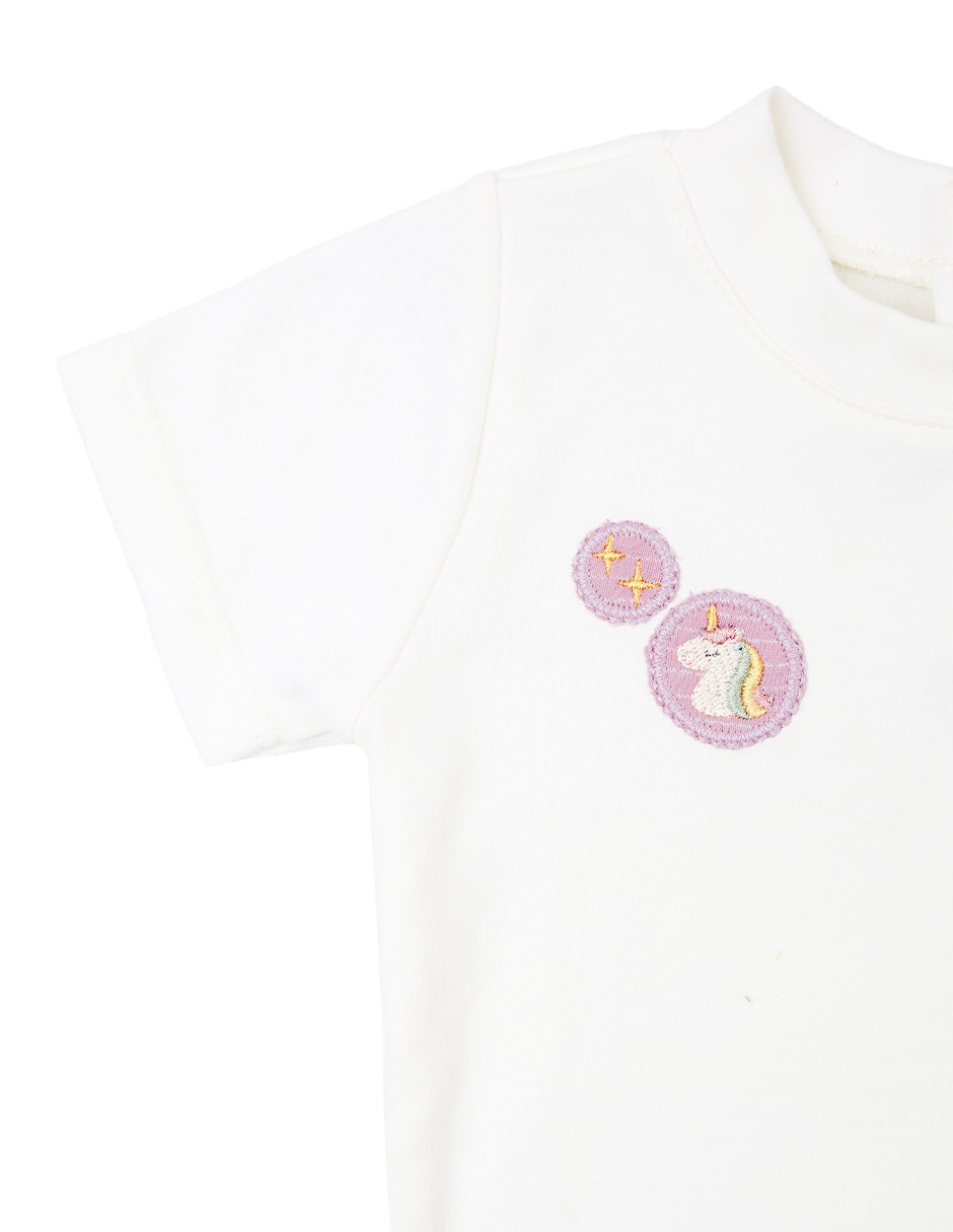 Conjunto de algodón para bebé niña 3