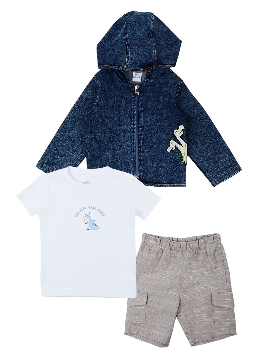 Conjunto de algodón para bebé niño