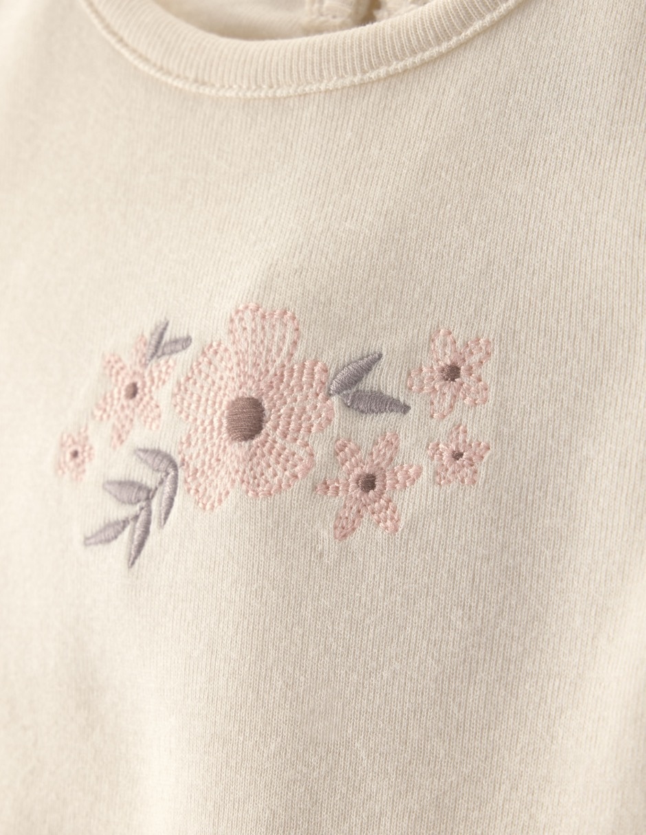 Conjunto de algodón para bebé niña 2