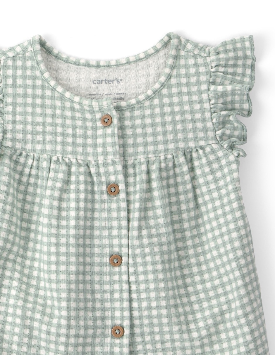 Conjunto casual de algodón para niña bebé 3