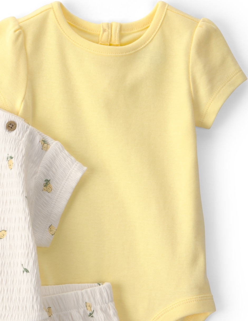 Conjunto de algodón para bebé niña 4
