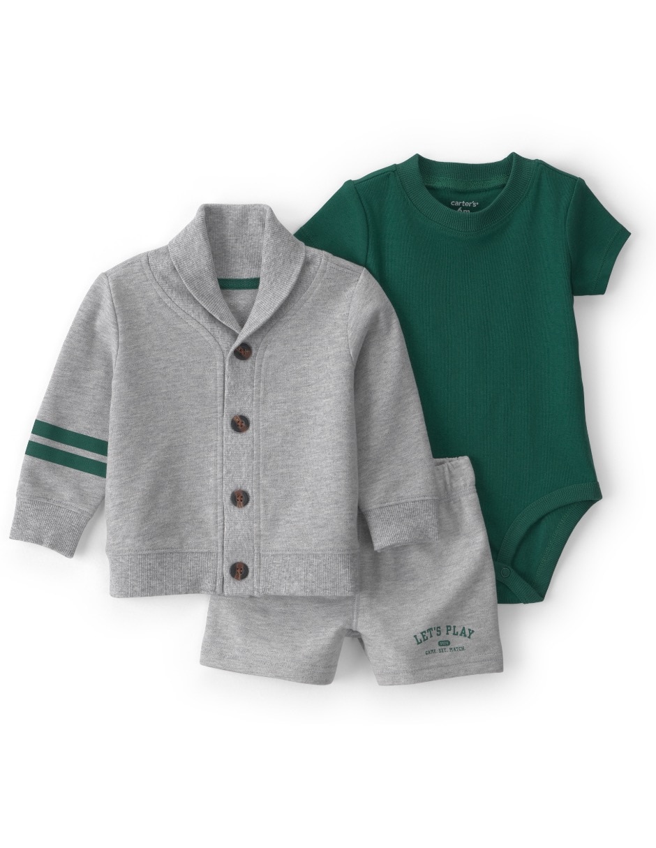 Conjunto de algodón para bebé niño Conjunto de algodón para bebé niño