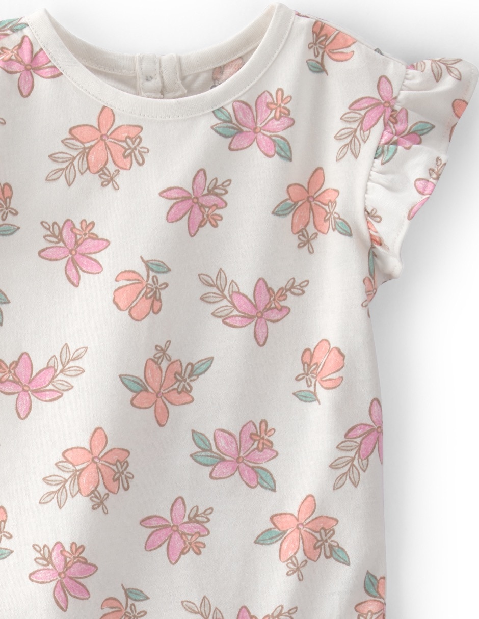 Conjunto de algodón para bebé niña 7