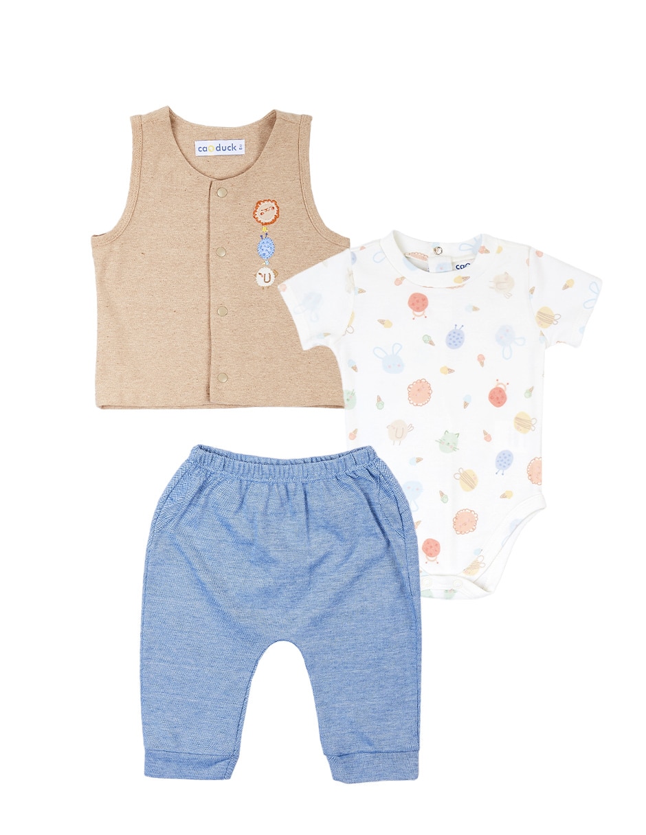 Conjunto de algodón para bebé niño Conjunto de algodón para bebé niño