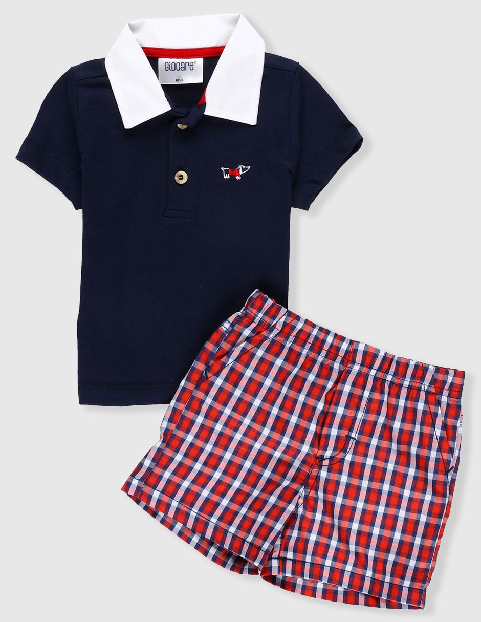 Conjunto casual de algodón para bebé niño