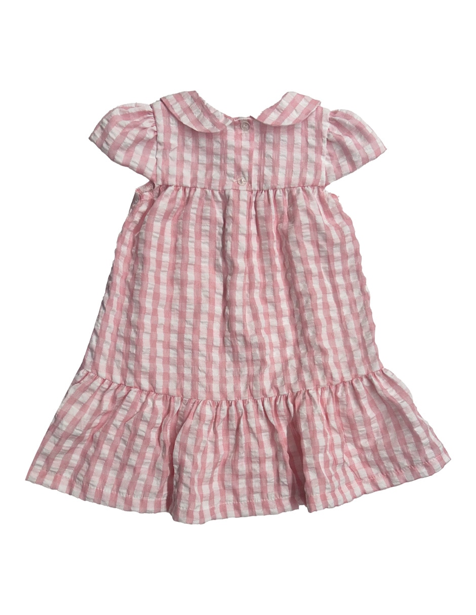 Vestido manga cap para niña 2