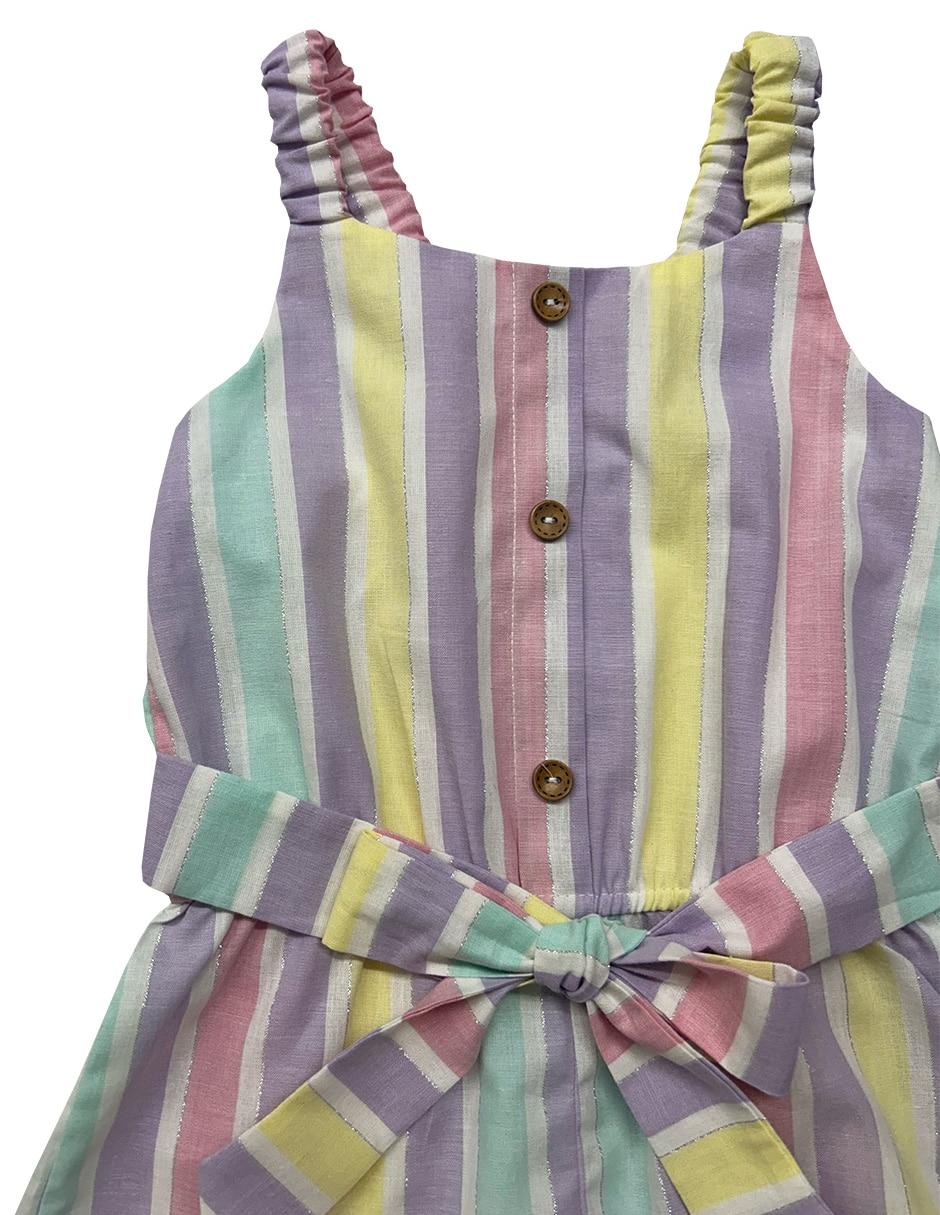 Jumpsuit de algodón para bebé niña 4
