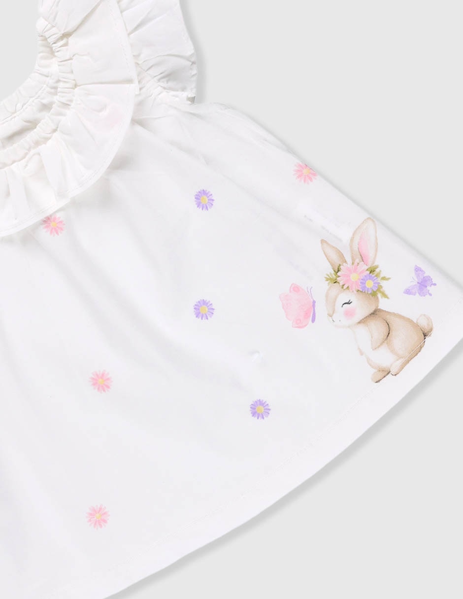 Conjunto de algodón para bebé niña 3