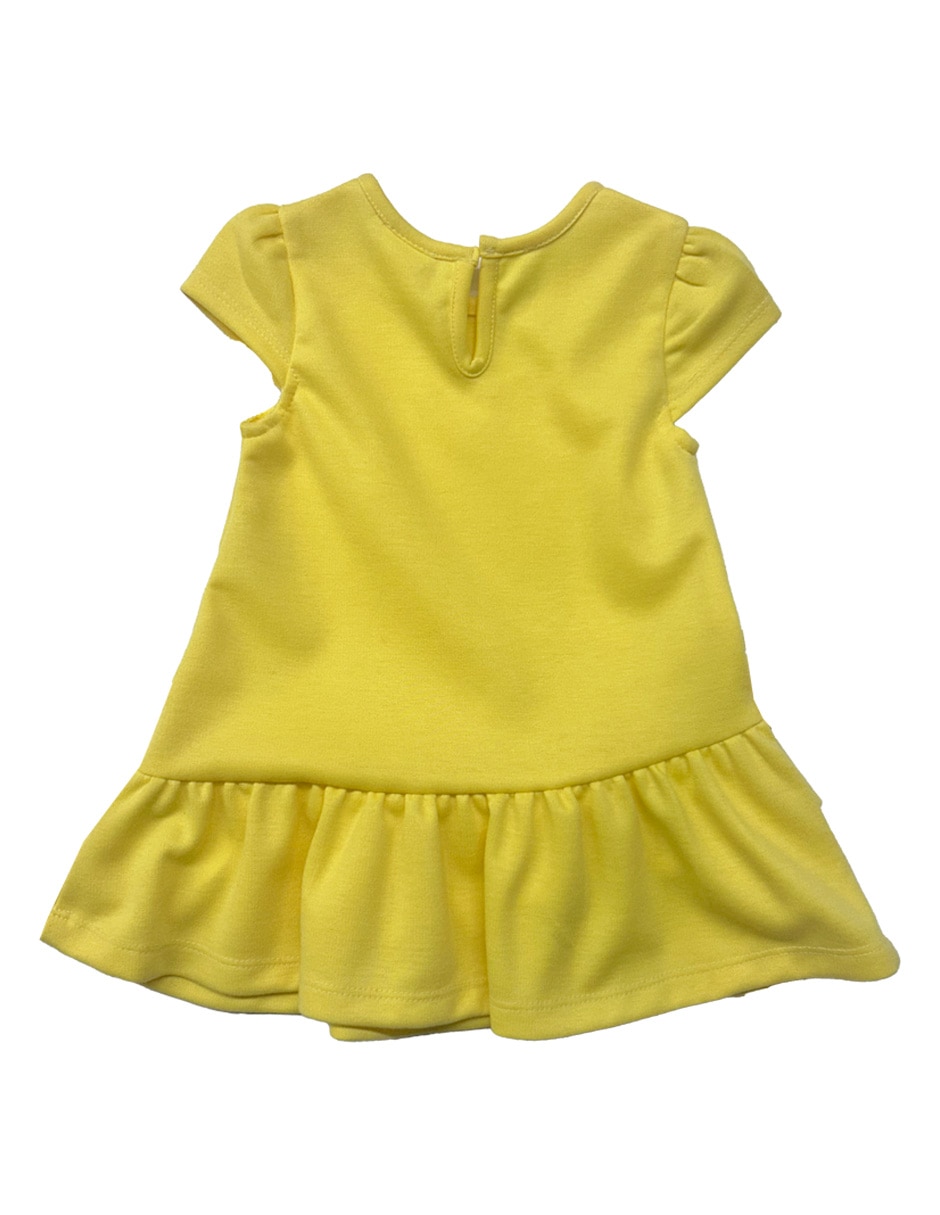 Vestido manga cap para bebé niña 2