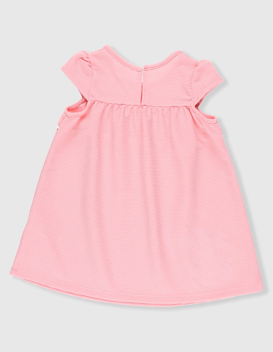 Vestido manga cap para bebé niña 2