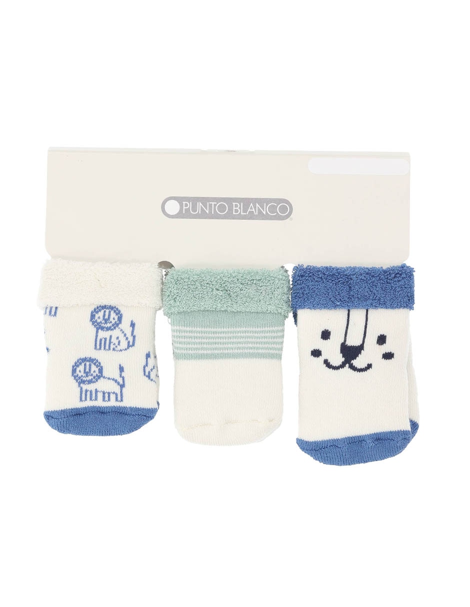 Set de tín de algodón para bebé niño 3 pares 5