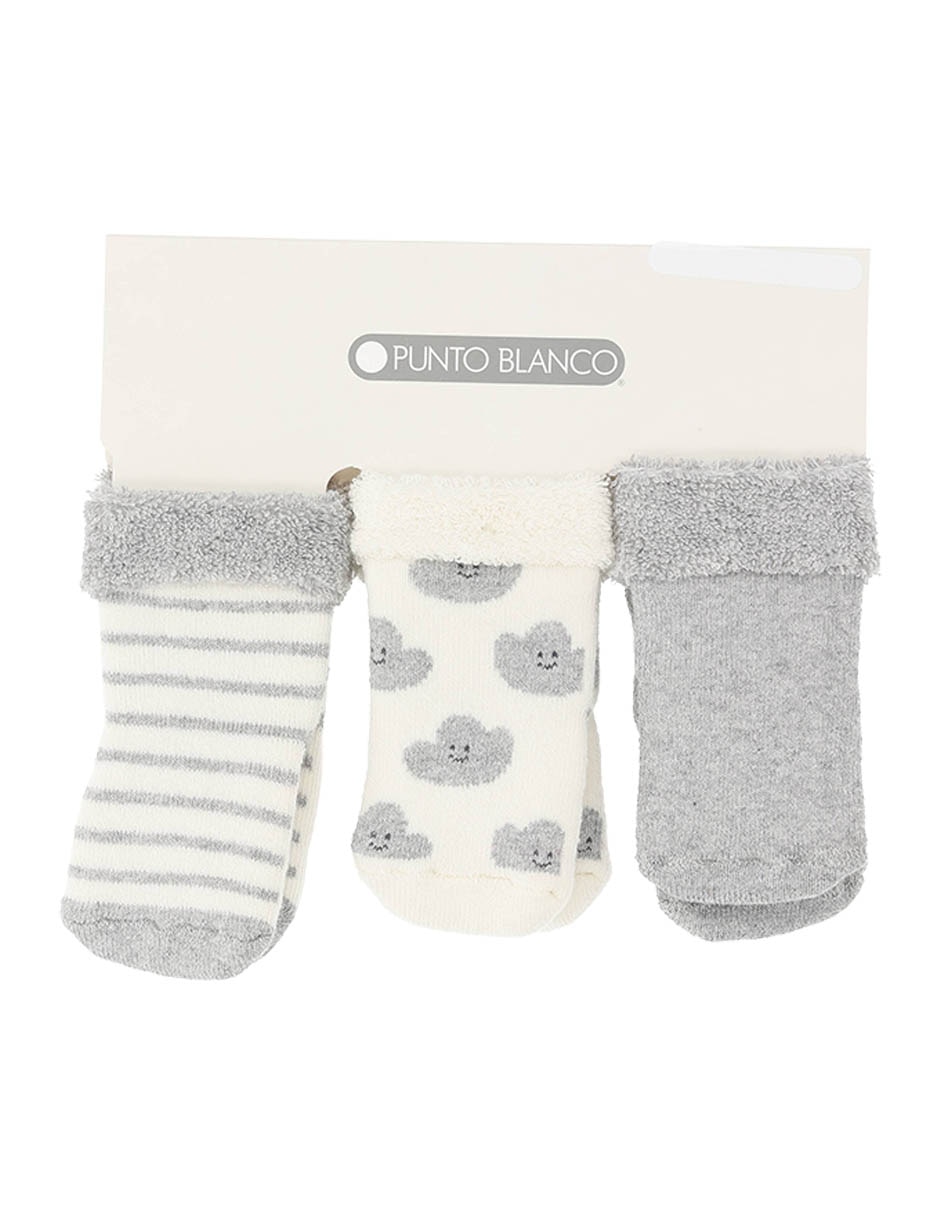 Set de tín de algodón para bebé 3 pares 5