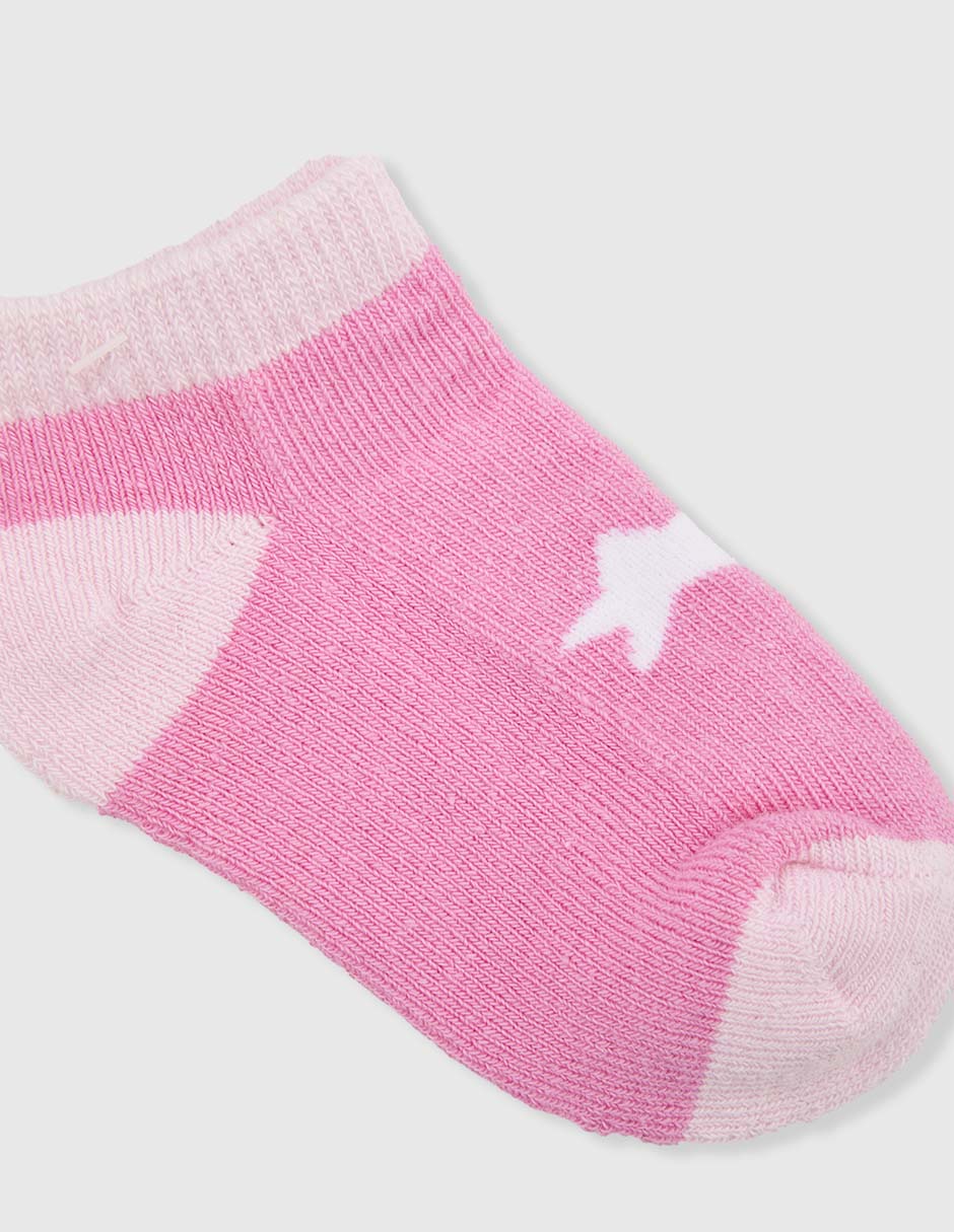 Set tín de algodón para bebé niña 5 pares 4