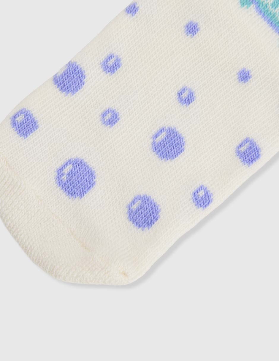 Set calcetín de algodón para bebé niña 5 pares 3