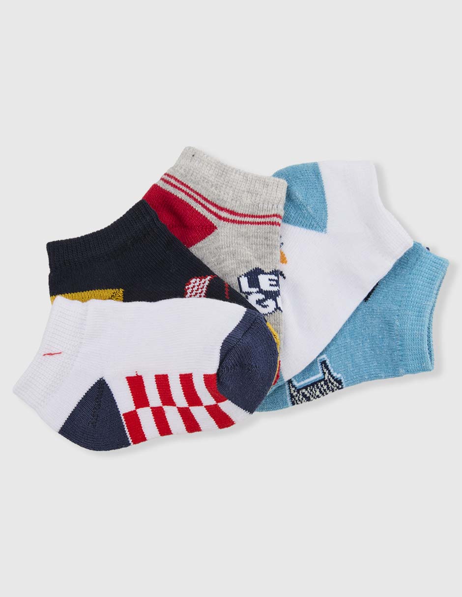 Set tín de algodón para bebé niño 5 pares