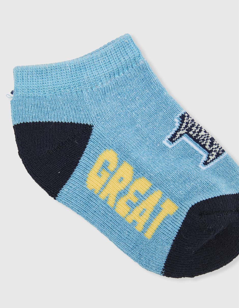 Set tín de algodón para bebé niño 5 pares 2