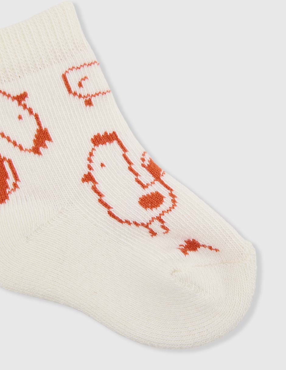 Set calcetín de algodón para bebé niño 6 pares 3