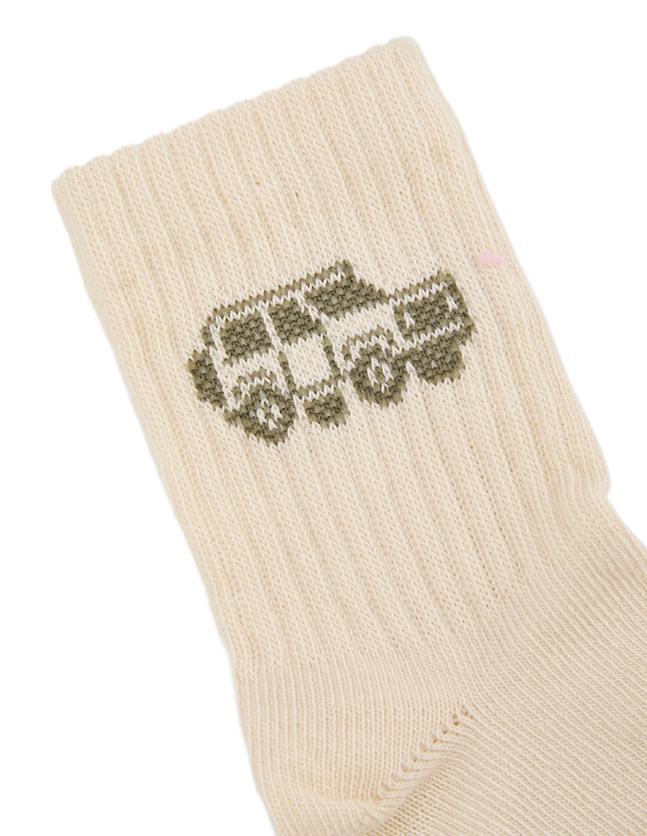 Set calcetín atiderrapante de algodón para bebé niño 3 pares 2