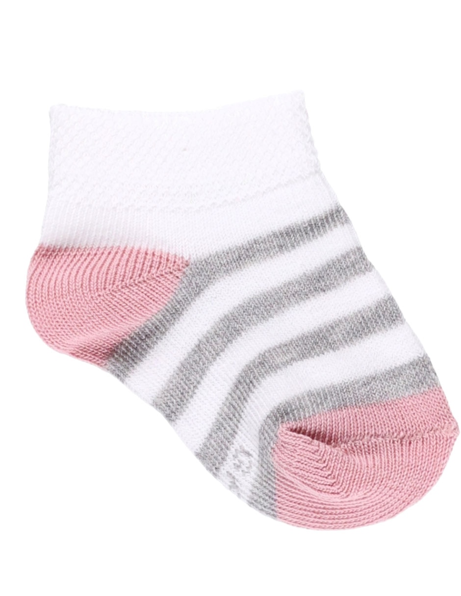 Set de tin de algodón para bebé niña 5 pares 2