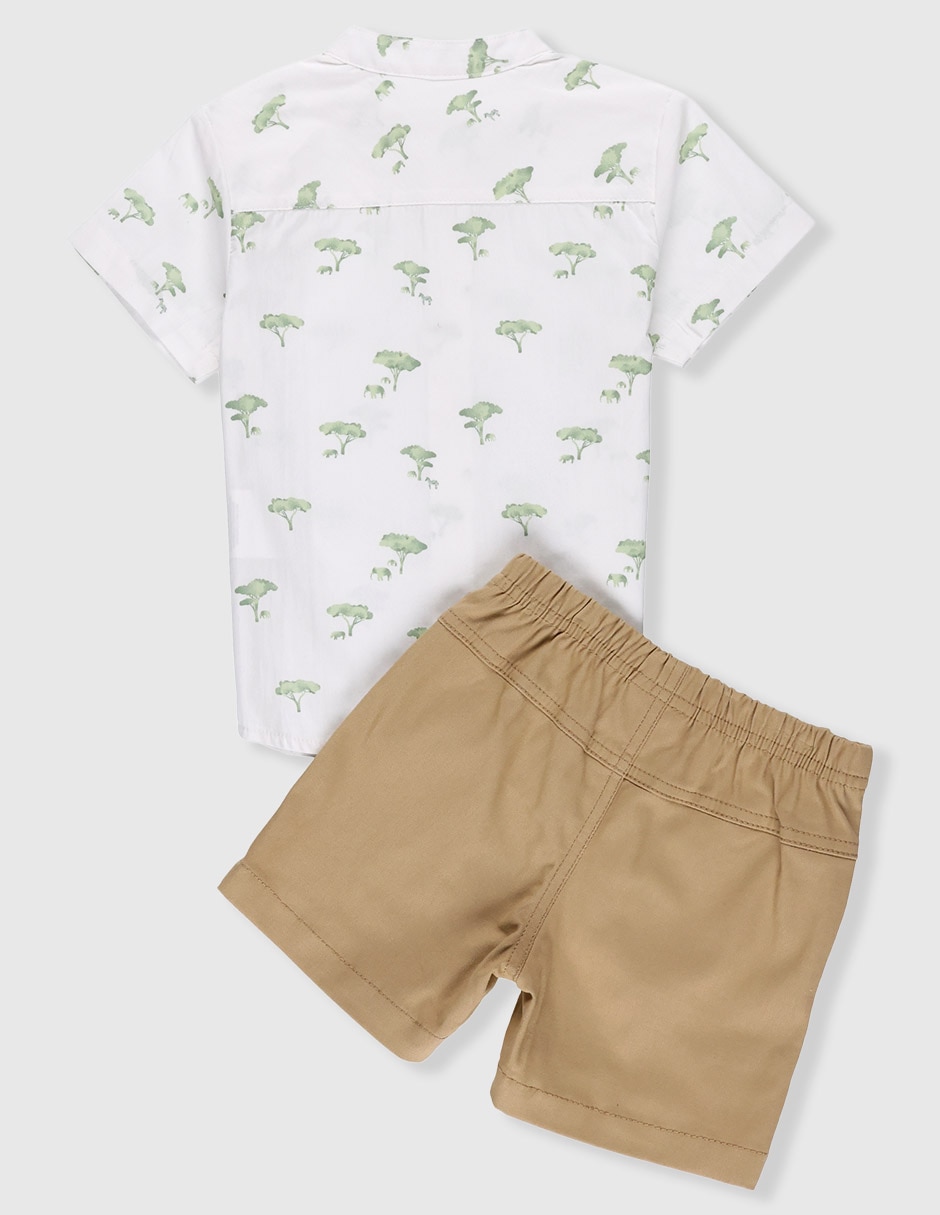 Conjunto casual de algodón para bebé niño 2