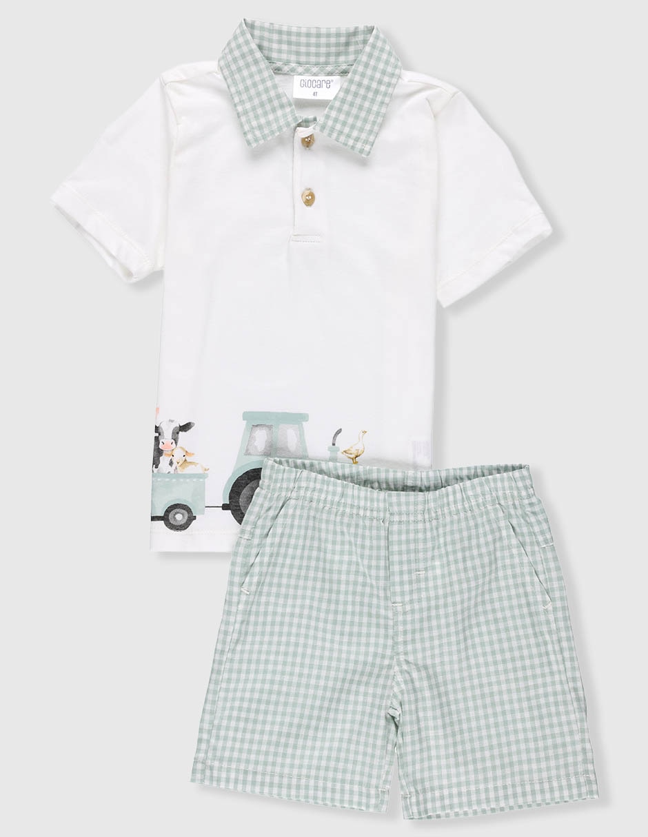 Conjunto de algodón para bebé niño