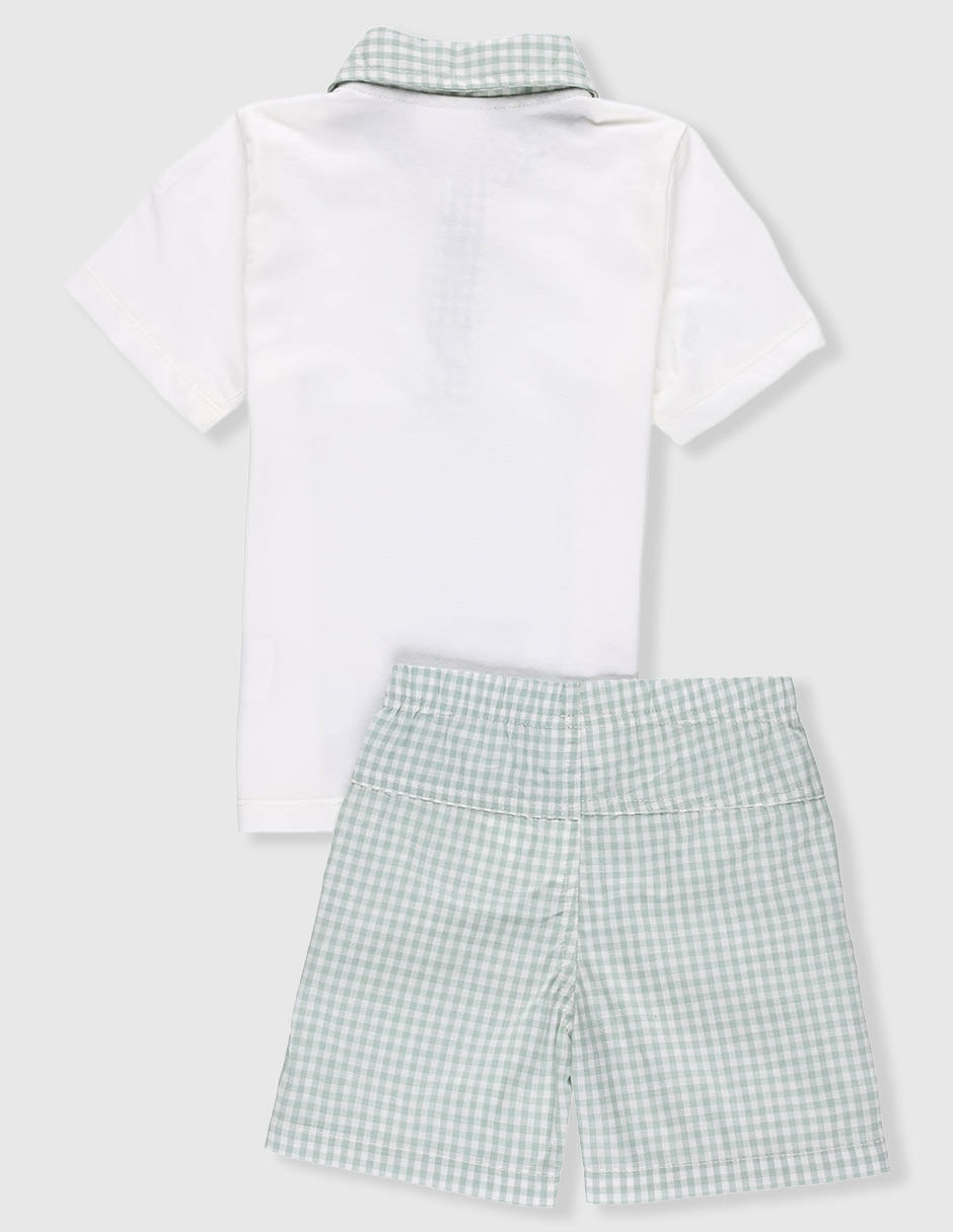 Conjunto de algodón para bebé niño 2
