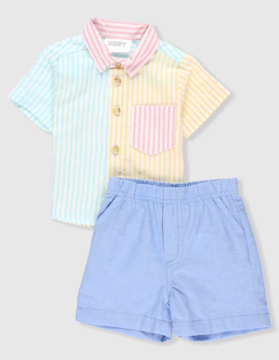 Conjunto casual de algodón para bebé