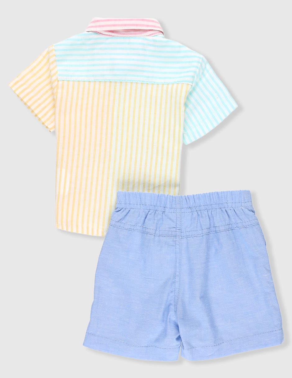Conjunto casual de algodón para bebé 2