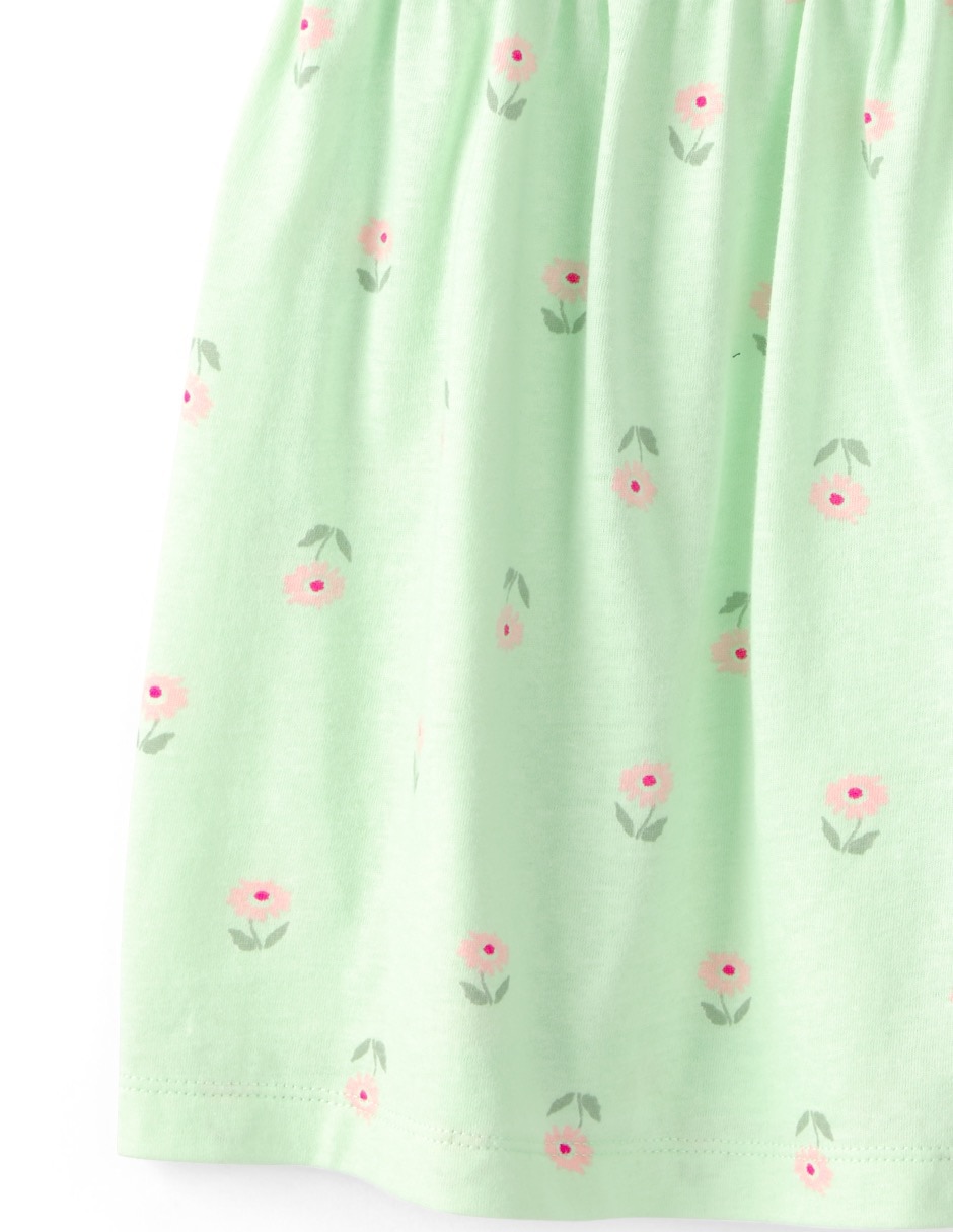 Vestido manga regular para bebé niña 4