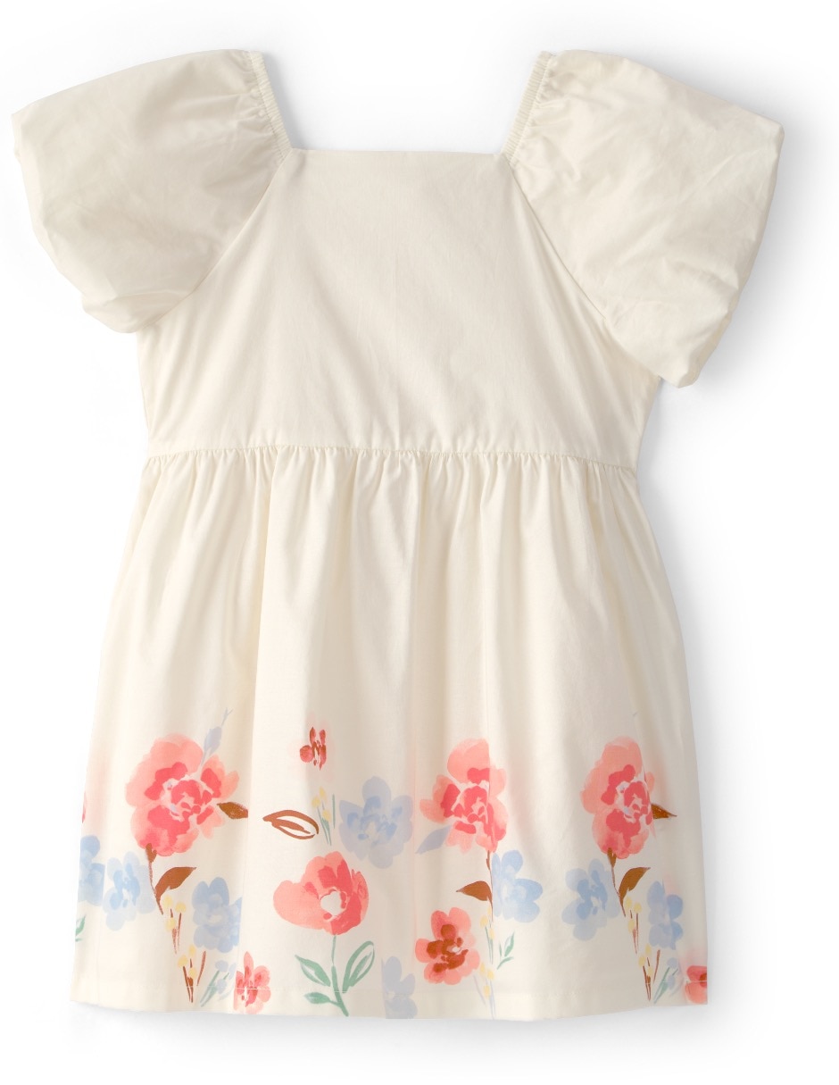 Vestido manga globo para bebé niña Vestido manga globo para bebé niña