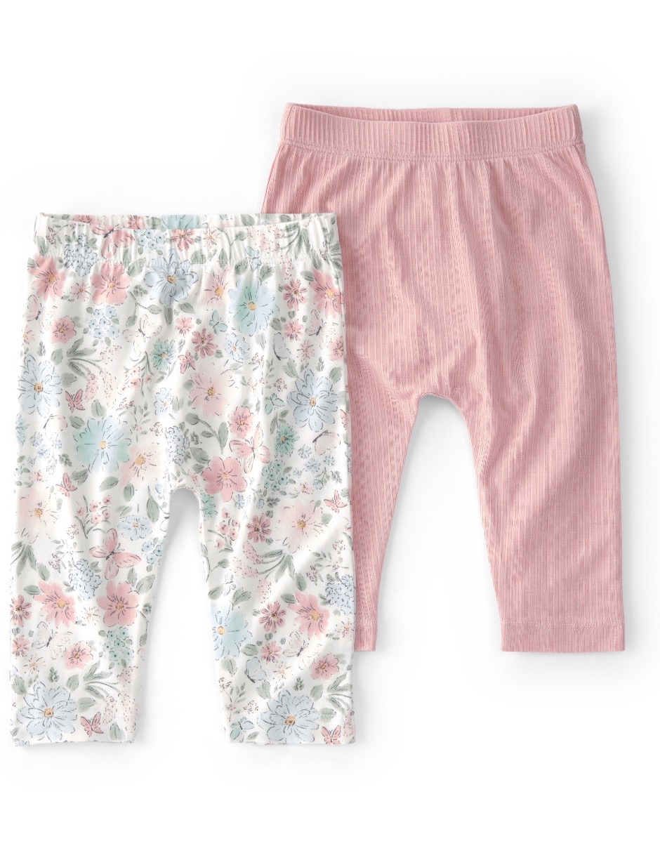 Set pantalón relaxed para bebé niña Set pantalón relaxed para bebé niña