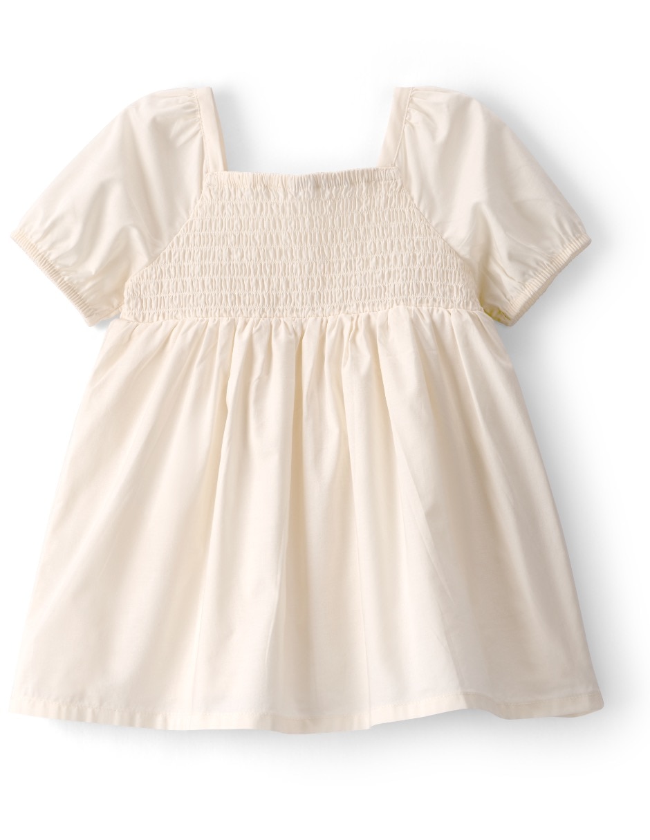 Vestido con calzón manga globo para bebé niña 2