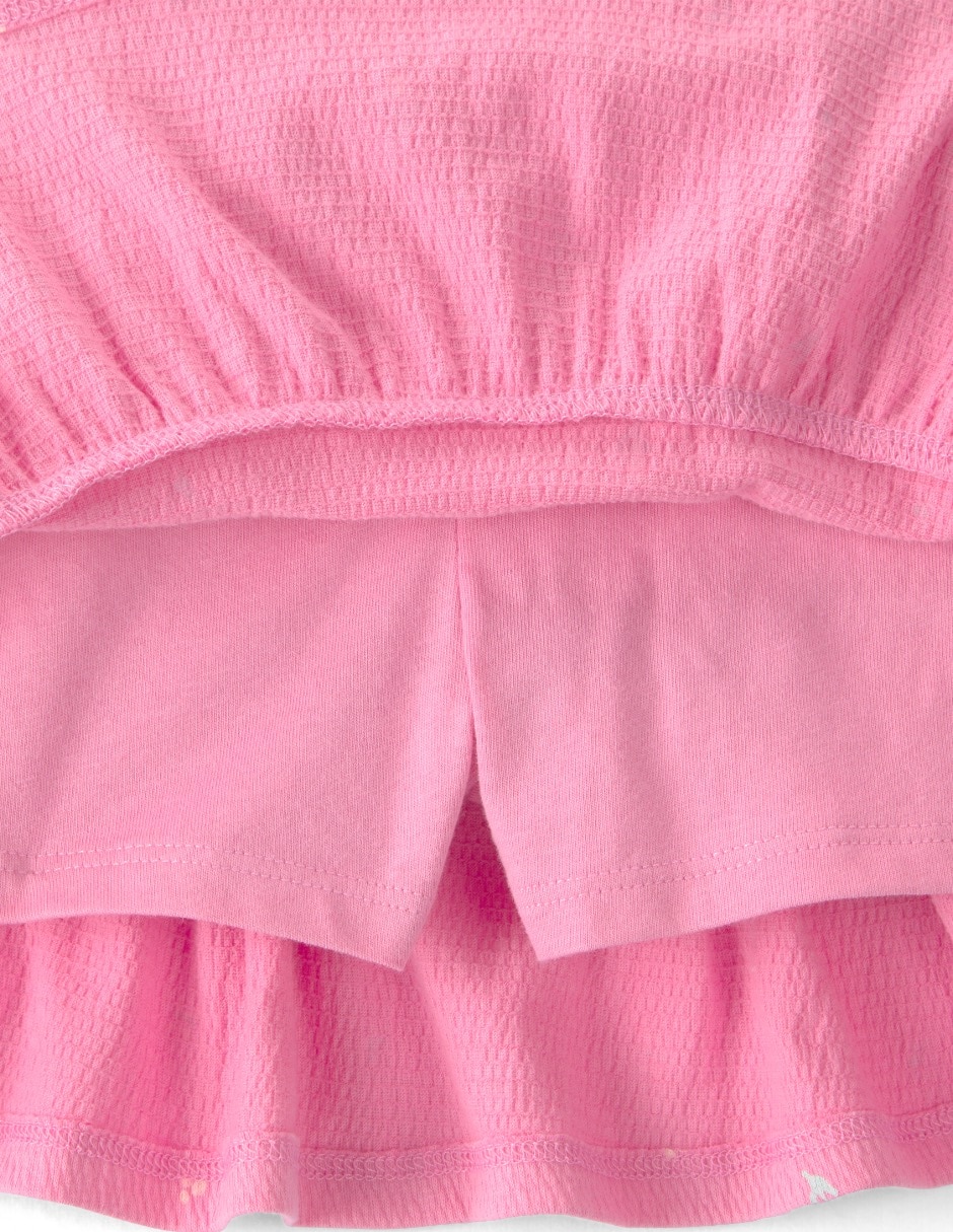 Conjunto casual de algodón para bebé niña 2