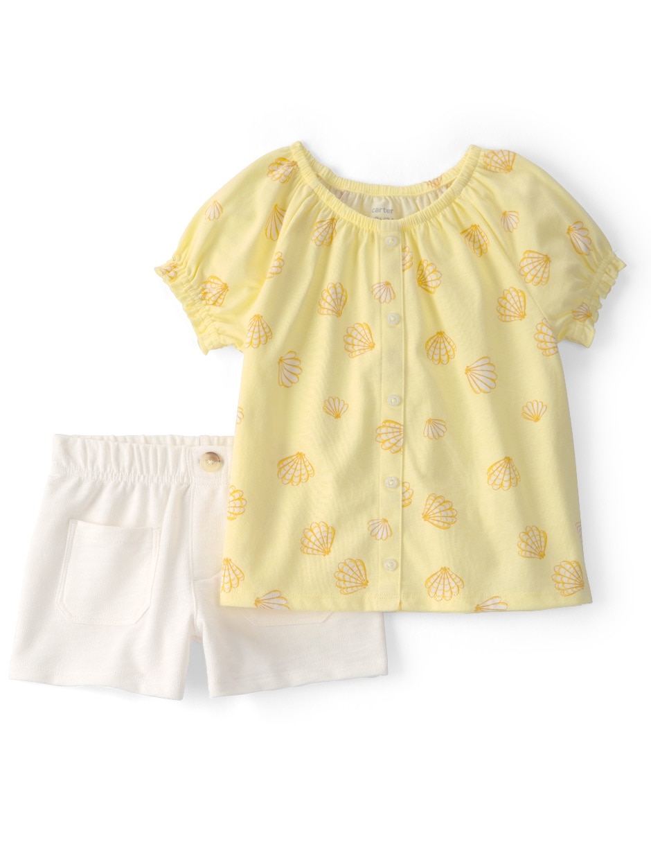 Conjunto de algodón para bebé niña Conjunto de algodón para bebé niña