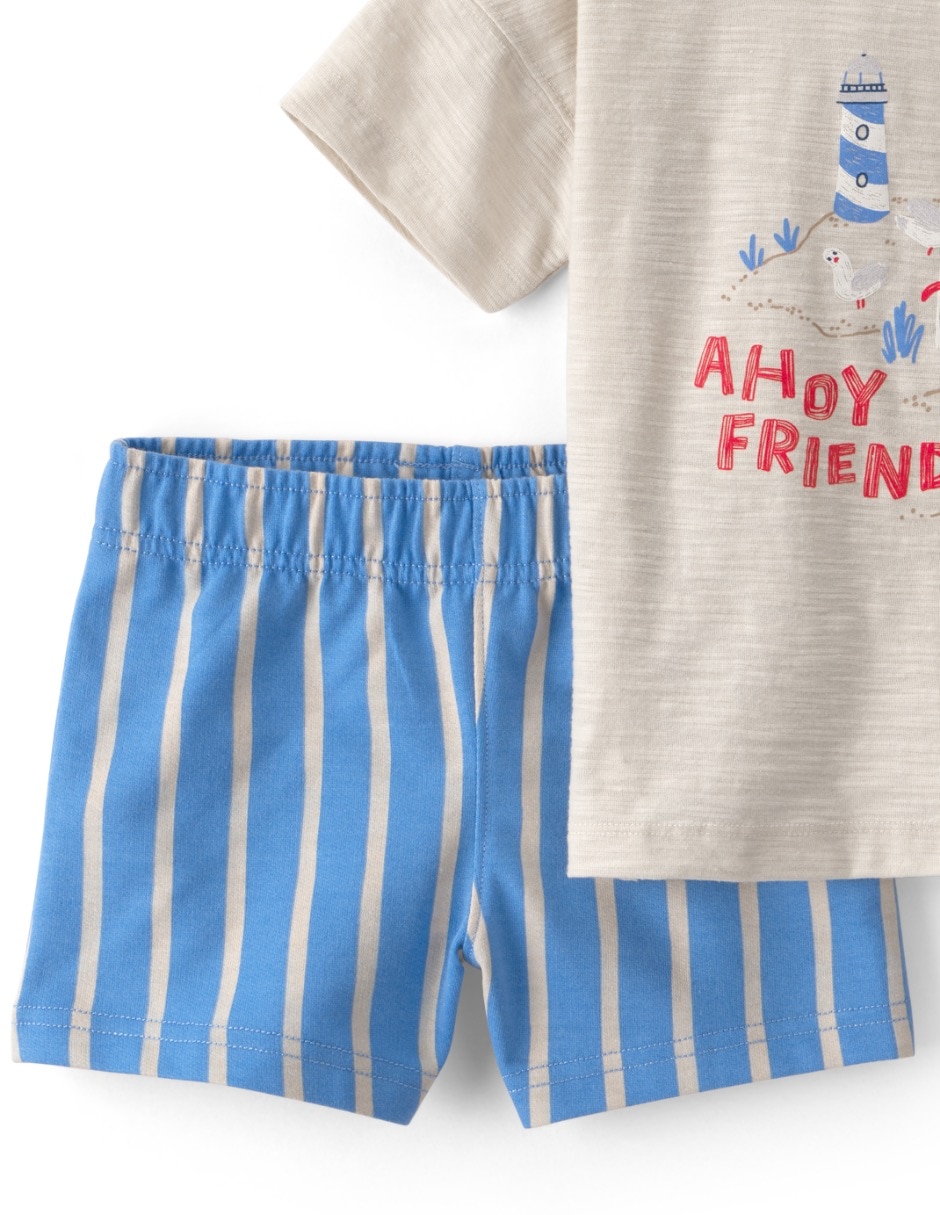 Conjunto de algodón para bebé niño 4