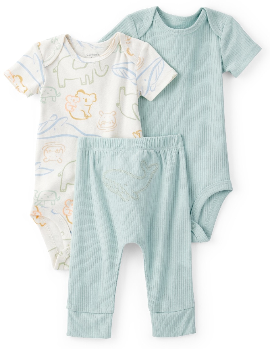 Conjunto de algodón para bebé niño