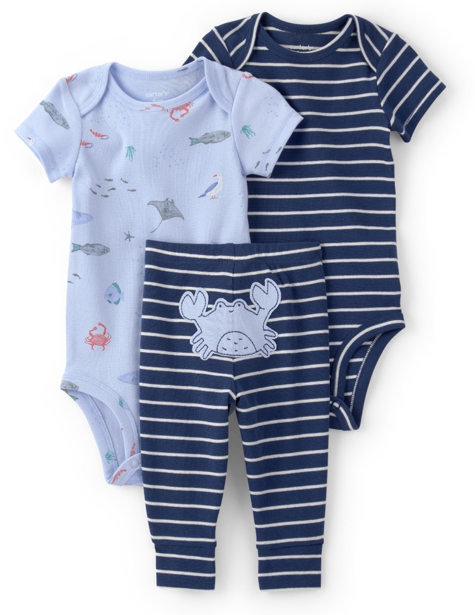 Conjunto de algodón para bebé niño