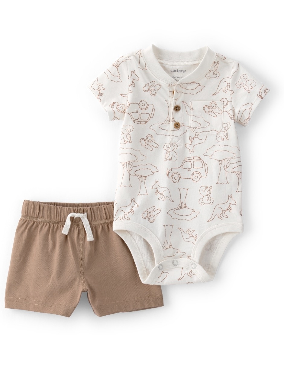 Conjunto de algodón para bebé niño Conjunto de algodón para bebé niño