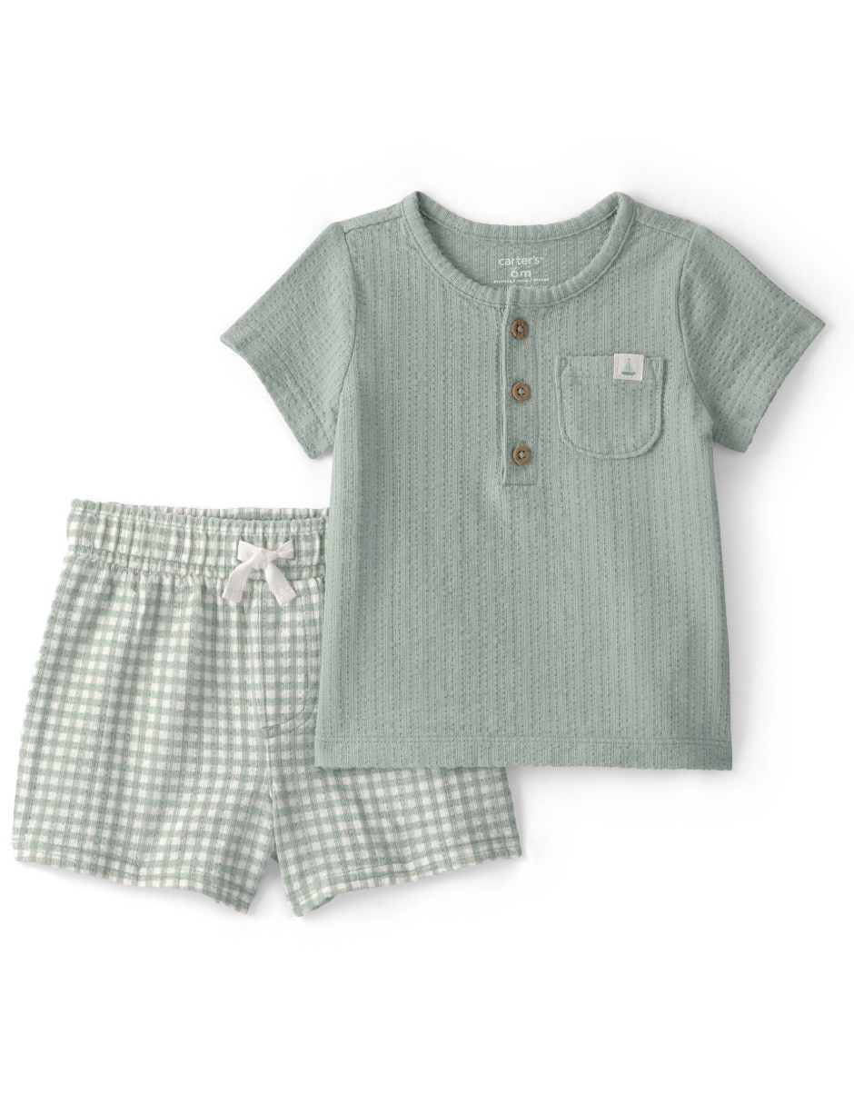 Conjunto de algodón para bebé niño Conjunto de algodón para bebé niño