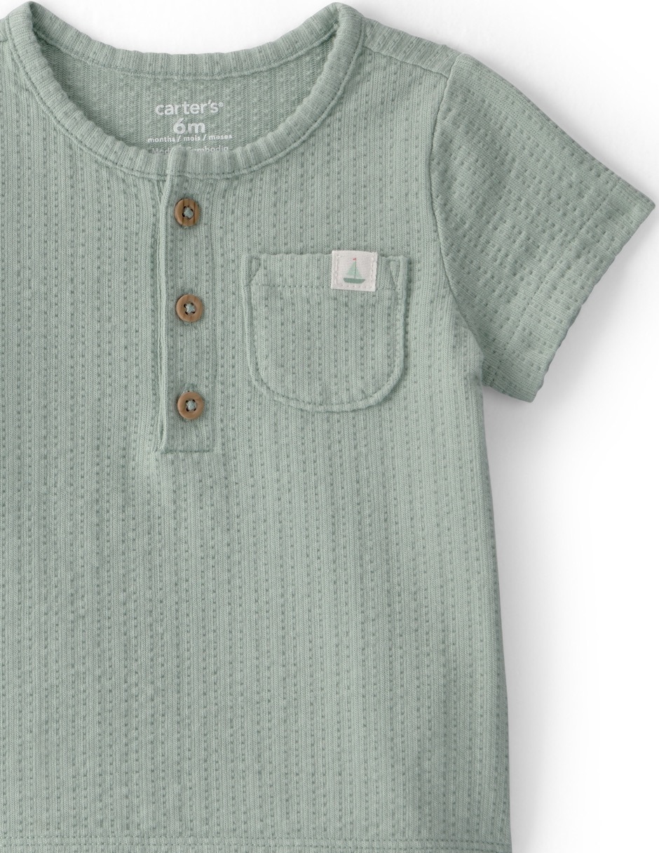 Conjunto de algodón para bebé niño 6
