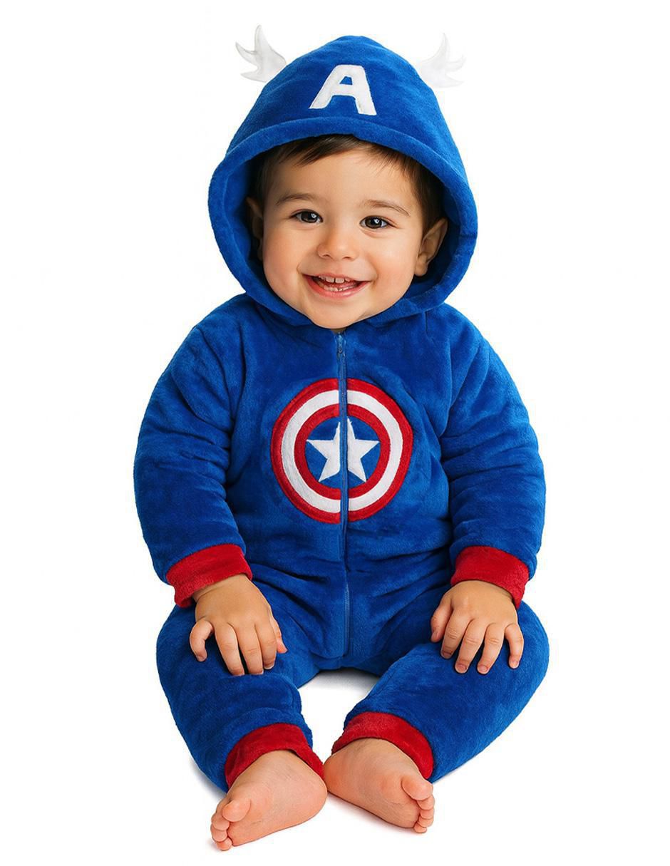 Set de mamelucos Spiderman, Capitán América, Ironman para niño 2
