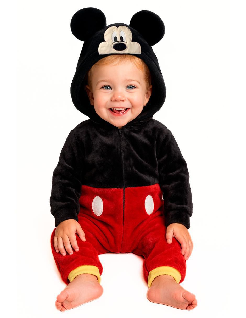 Set de mamelucos Mickey, Sebastian, Pumba para niño 4
