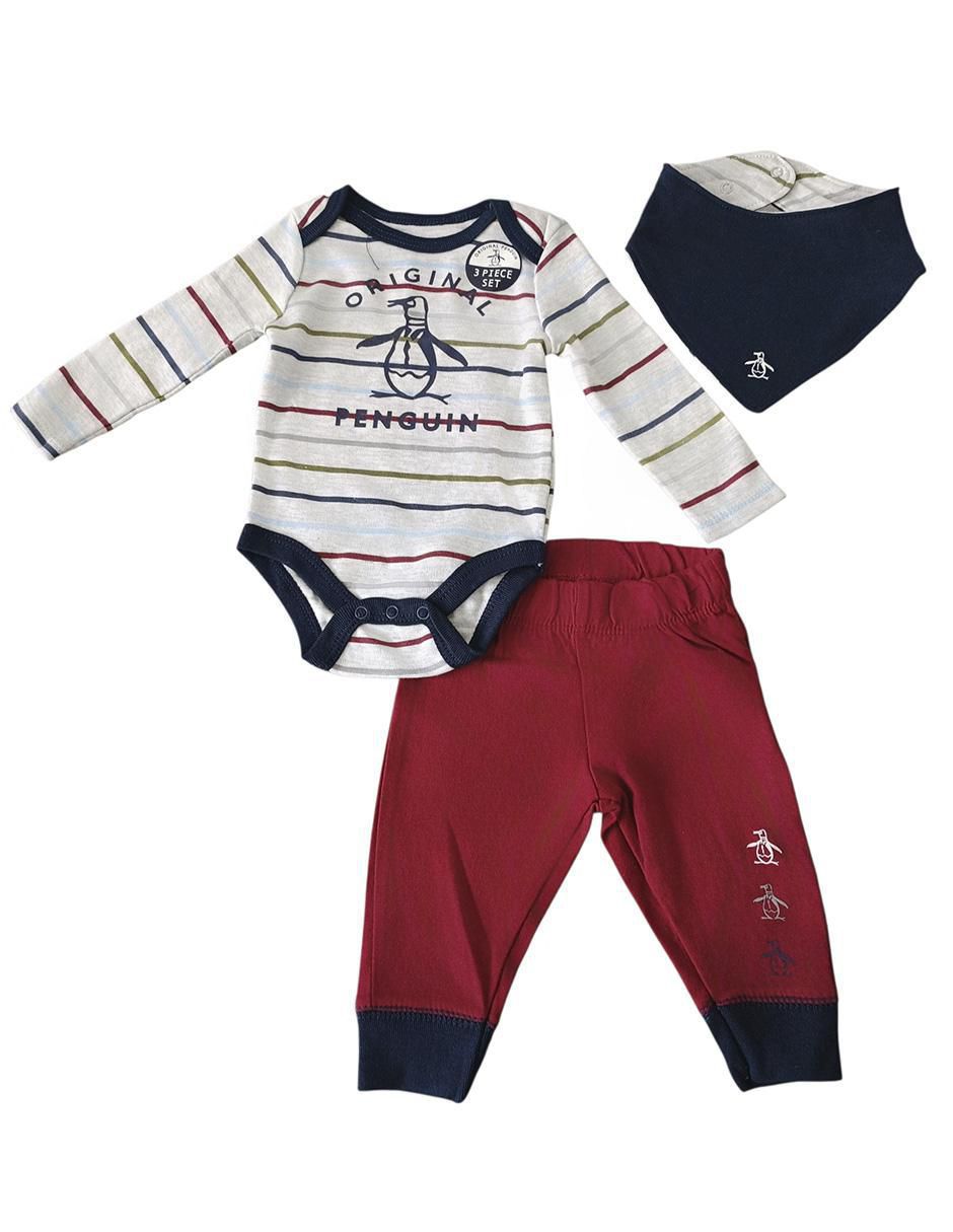 Conjunto Baby Penguin de algodón para bebé