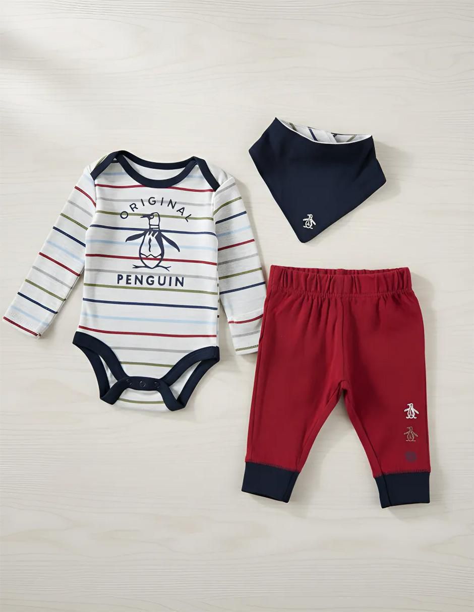 Conjunto Baby Penguin de algodón para bebé 8