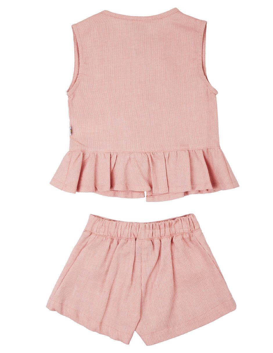 Conjunto de algodón para bebé niña 4