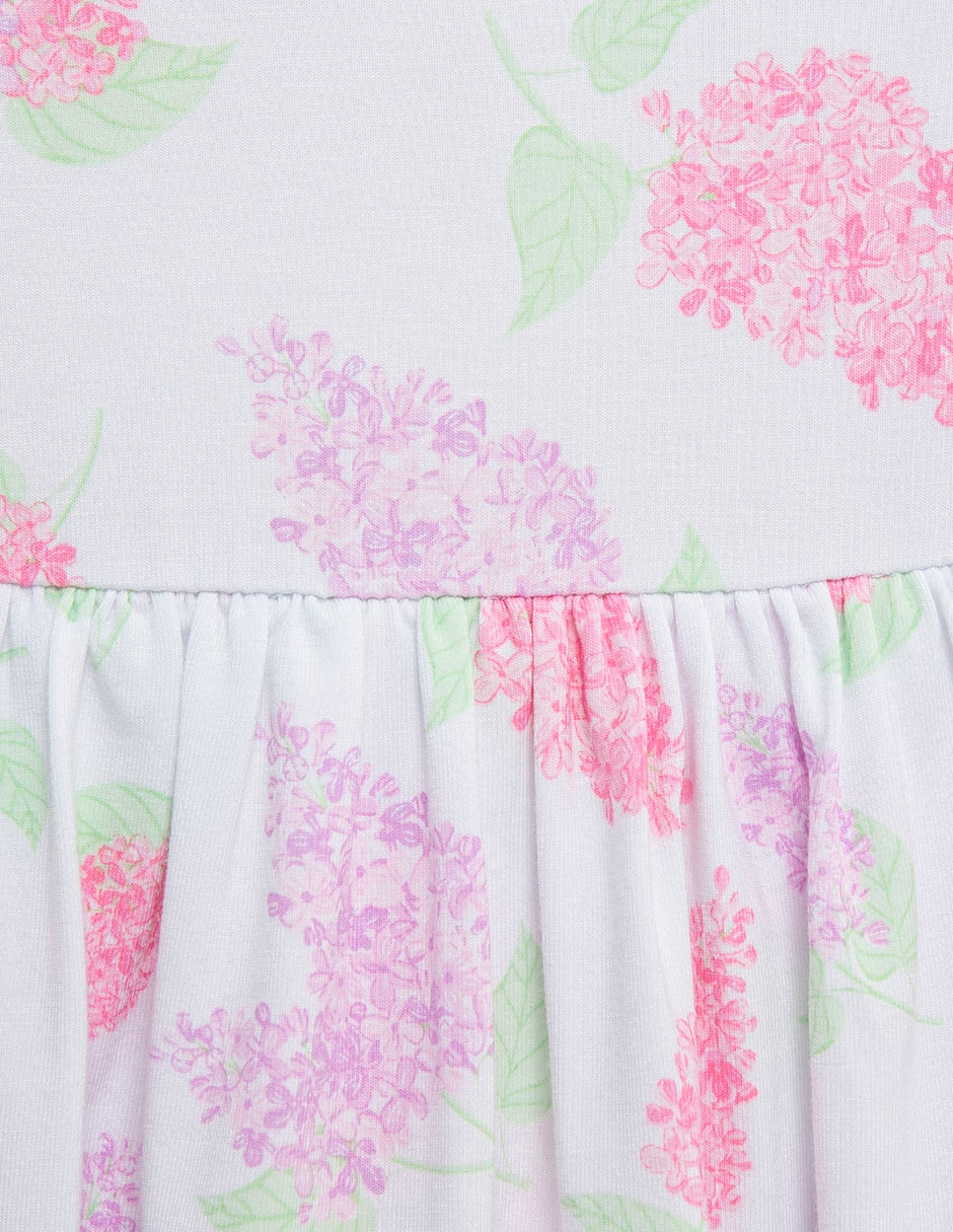 Set vestido manga mariposa para bebé niña 4
