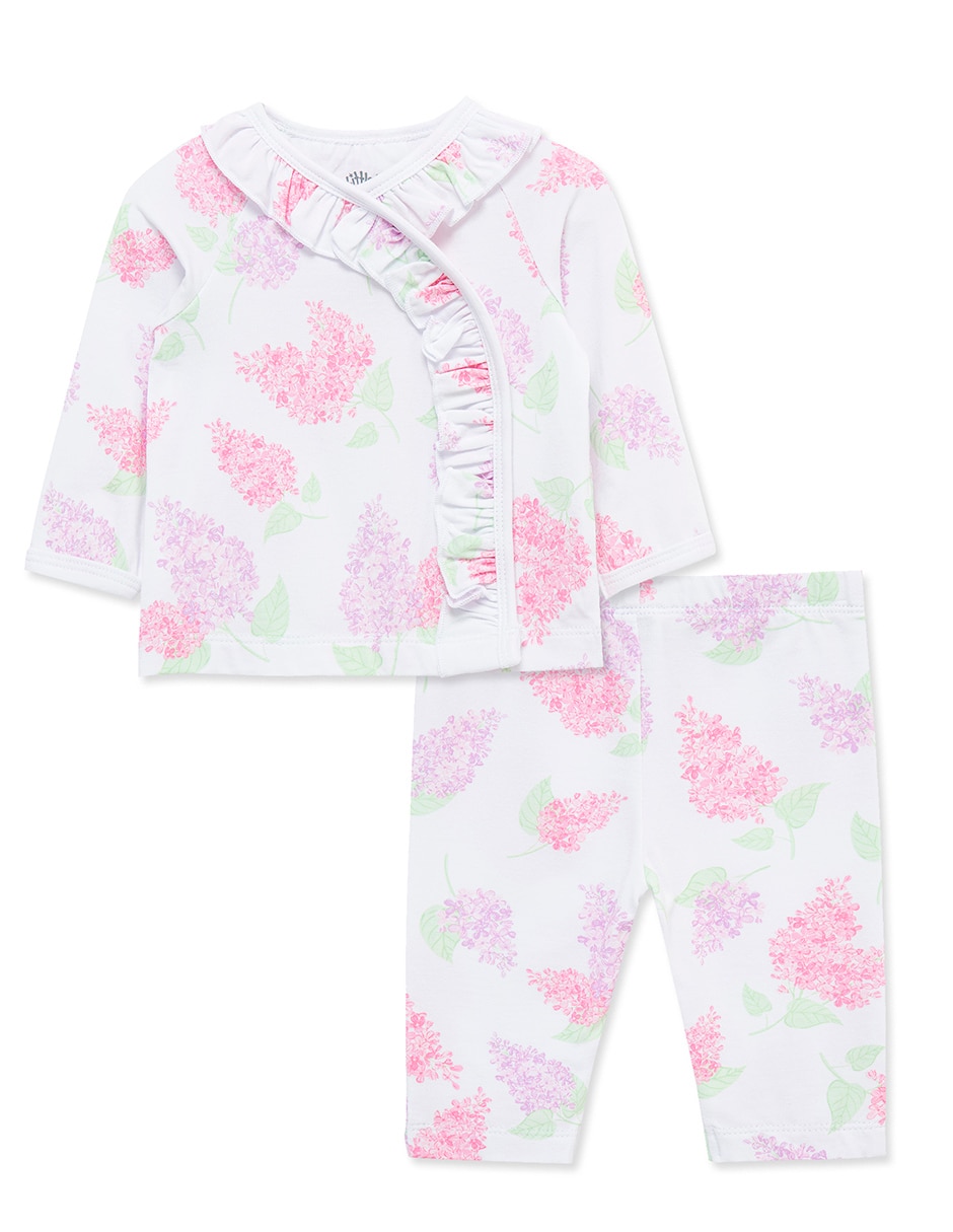 Conjunto de algodón para bebé niña