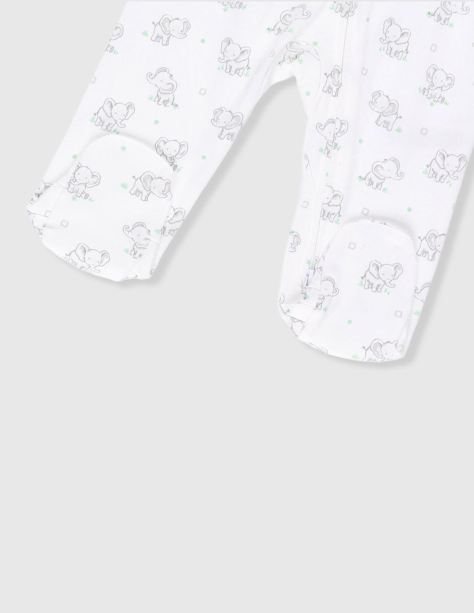 Set de mamelucos de algodón orgánico para bebé 3