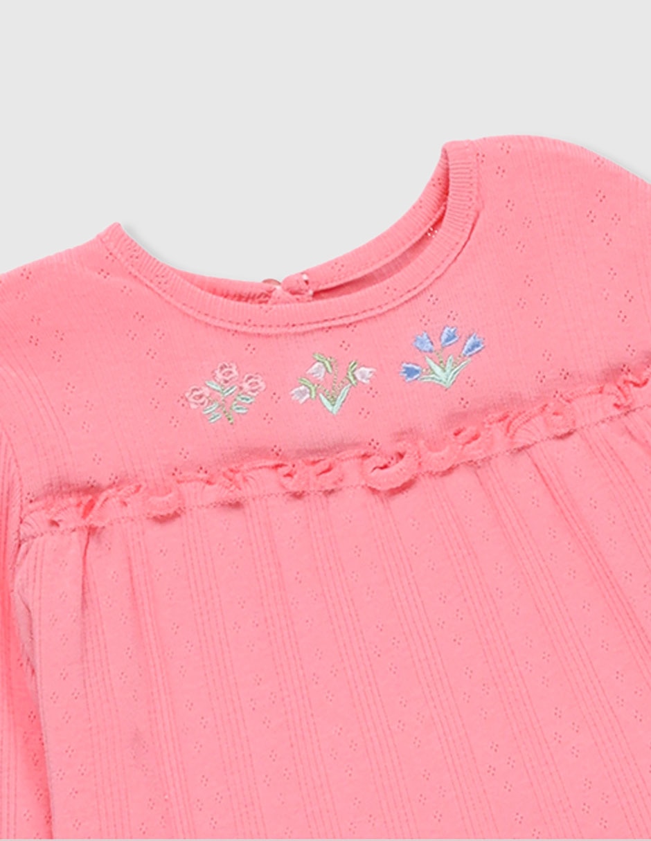 Conjunto casual de algodón para bebé niña 3