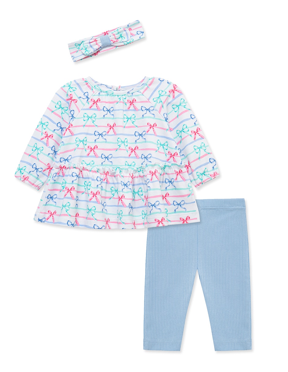 Conjunto de algodón para bebé niña Conjunto de algodón para bebé niña